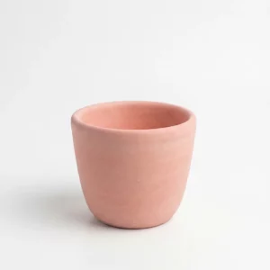 Matte Pink Cortado Cup by Marcello Andres Ceramics | Café OLIVIA Collection